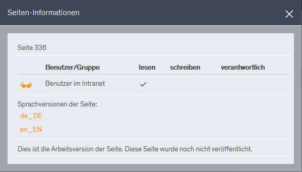 Seiteninformationen