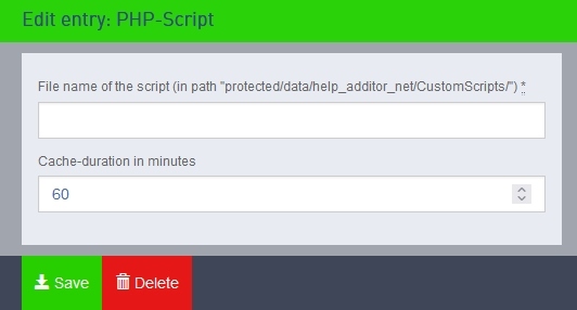 Entry PHP